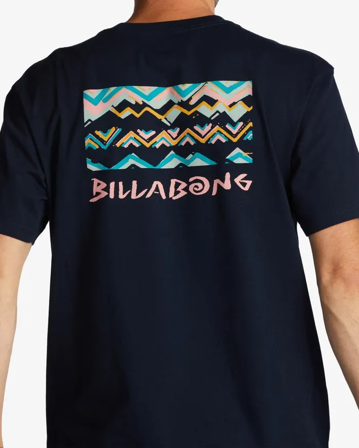 Billabong Segment TShirt Navy Men TShirts Billabong Segment TShirt Navy Men TShirts