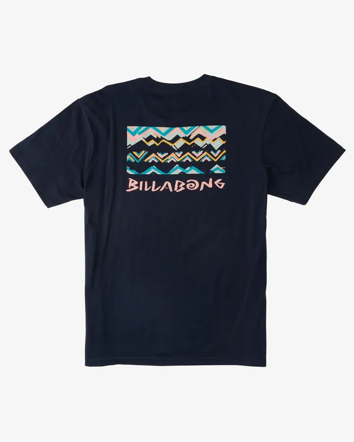 Billabong Segment TShirt Navy Men TShirts Billabong Segment TShirt Navy Men TShirts