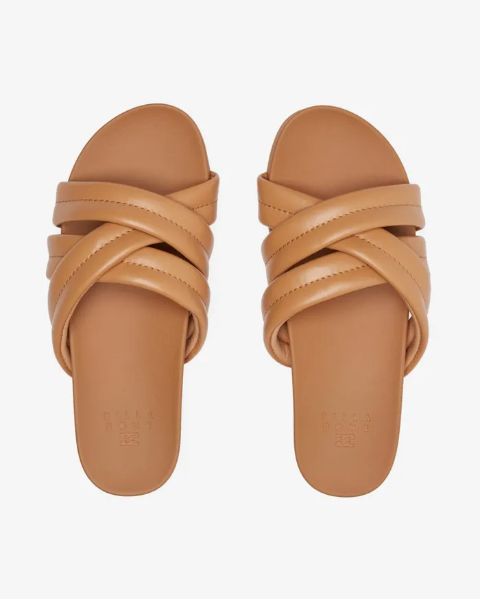 Billabong Serena Slider Sandals Tanline Women Shoes