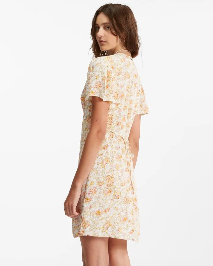 Billabong Short And Sweet Mini Dress WhiteMulti Women Dresses Billabong Short And Sweet Mini Dress WhiteMulti Women Dresses