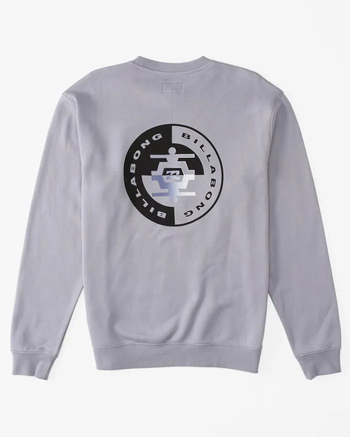 Billabong Short Sands Crewneck Sweatshirt Grey Violet Men Hoodies and Fleece Billabong Short Sands Crewneck Sweatshirt Grey Violet Men Hoodies and Fleece