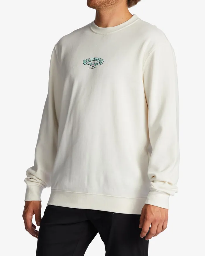 Billabong Short Sands Crewneck Sweatshirt Off White Men Hoodies and Fleece Billabong Short Sands Crewneck Sweatshirt Off White Men Hoodies and Fleece
