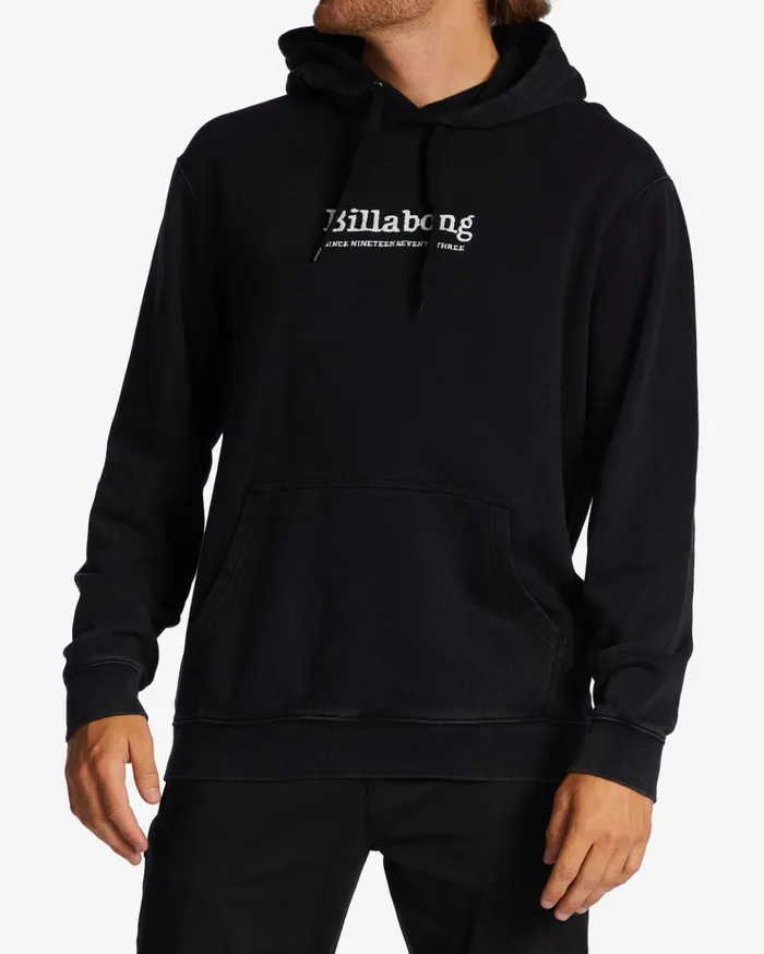 Billabong Short Sands Pullover Hoodie Washed Black Men Hoodies and Fleece Billabong Short Sands Pullover Hoodie Washed Black Men Hoodies and Fleece