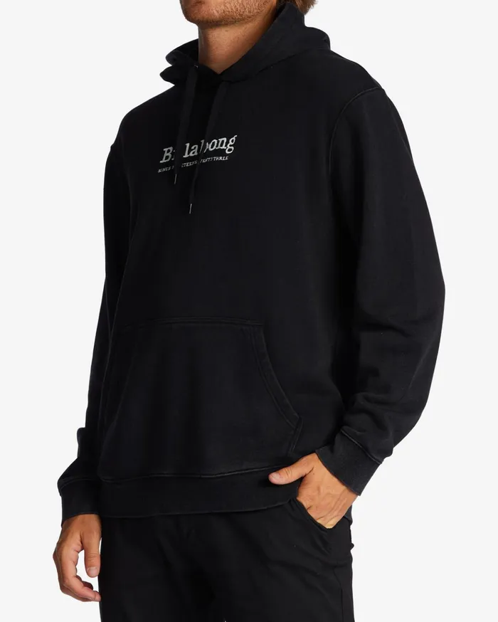 Billabong Short Sands Pullover Hoodie Washed Black Men Hoodies and Fleece Billabong Short Sands Pullover Hoodie Washed Black Men Hoodies and Fleece