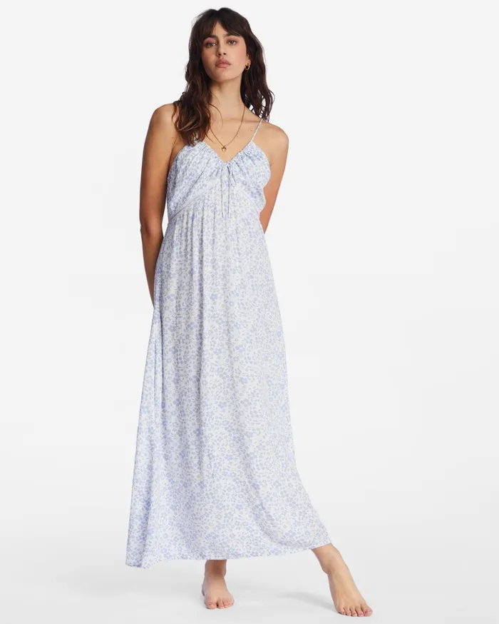 Billabong Slip Away Midi Slip Dress Good Tides Women Dresses