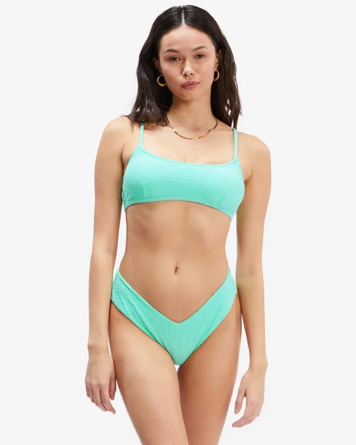 Billabong So Dazed Avery Mini Crop Bikini Top Spearmint Women Bikini Tops Billabong So Dazed Avery Mini Crop Bikini Top Spearmint Women Bikini Tops