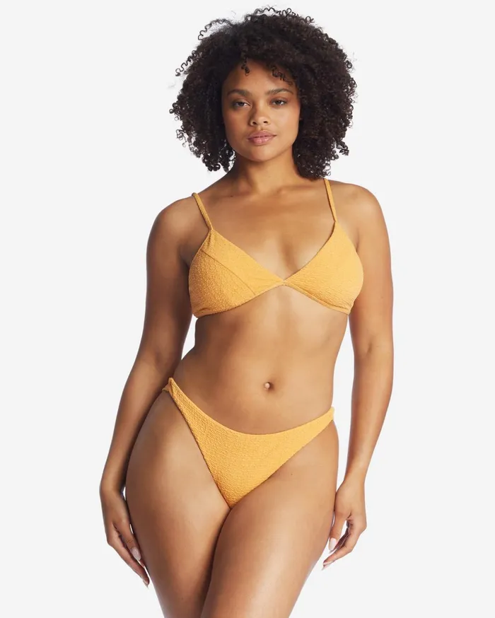 Billabong So Dazed Charlie Fixed Triangle Bikini Top Marigold Women Bikini Tops Billabong So Dazed Charlie Fixed Triangle Bikini Top Marigold Women Bikini Tops