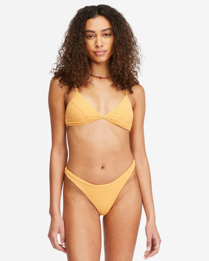 Billabong So Dazed Charlie Fixed Triangle Bikini Top Marigold Women Bikini Tops Billabong So Dazed Charlie Fixed Triangle Bikini Top Marigold Women Bikini Tops