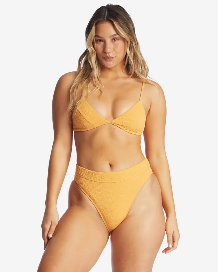 Billabong So Dazed Charlie Fixed Triangle Bikini Top Marigold Women Bikini Tops Billabong So Dazed Charlie Fixed Triangle Bikini Top Marigold Women Bikini Tops