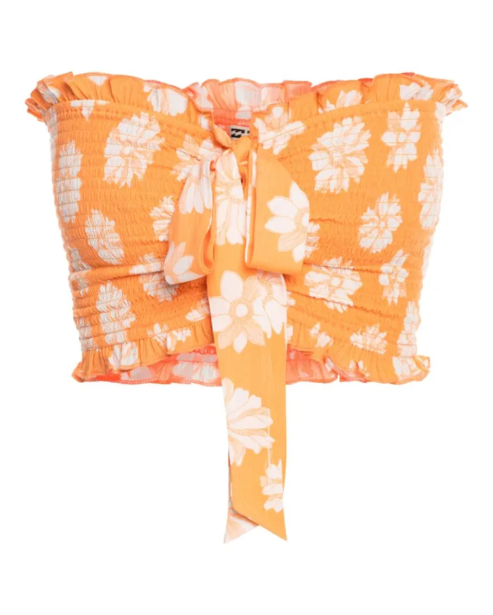 Billabong So Extra Crop Top Orange Peel Women Tops Billabong So Extra Crop Top Orange Peel Women Tops