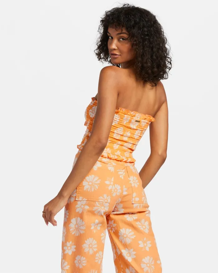 Billabong So Extra Crop Top Orange Peel Women Tops Billabong So Extra Crop Top Orange Peel Women Tops