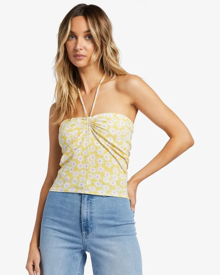 Billabong So Sunny Tank Top Sunbeam Women Tops