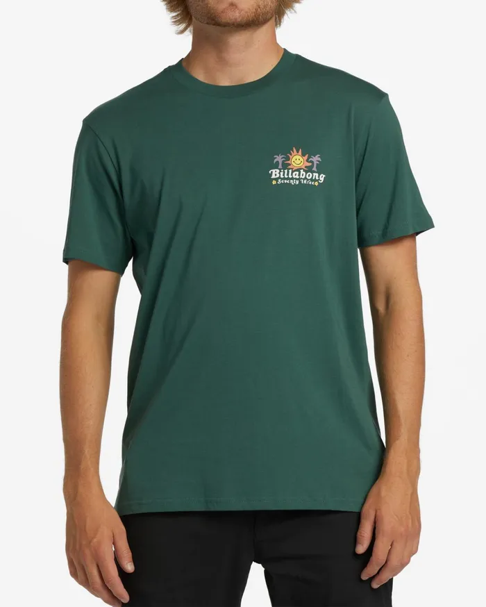 Billabong Social Club Short Sleeve TShirt Cypress Men TShirts