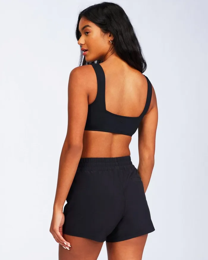 Billabong Sol Searcher 5 Volley Boardshorts Black Pebble Women Bikini Bottoms Billabong Sol Searcher 5 Volley Boardshorts Black Pebble Women Bikini Bottoms
