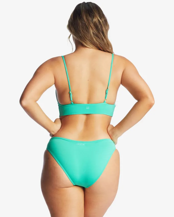 Billabong Sol Searcher VNeck Cami Bikini Top Tropical Green Women Bikini Tops Billabong Sol Searcher VNeck Cami Bikini Top Tropical Green Women Bikini Tops