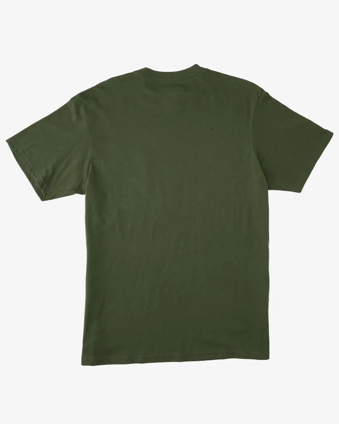 Billabong Spinner Pocket TShirt Washed Olive Men TShirts Billabong Spinner Pocket TShirt Washed Olive Men TShirts