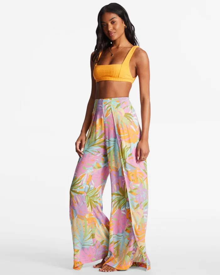 Billabong Split Spirit Floral Pants WhiteMulti Women Pants