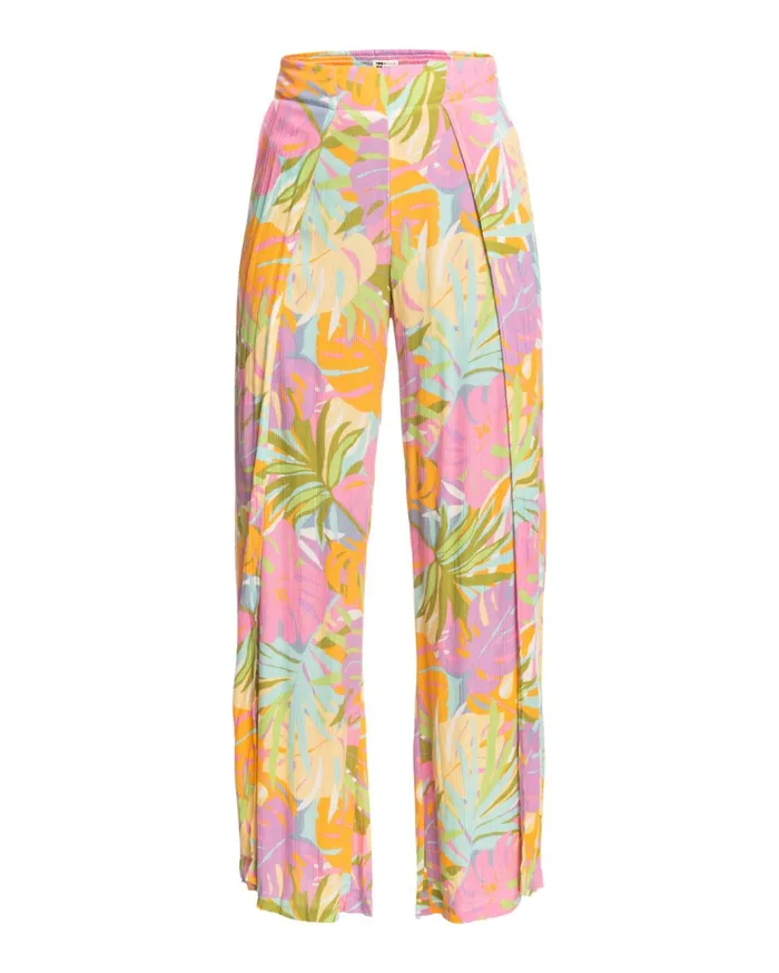 Billabong Split Spirit Floral Pants WhiteMulti Women Pants Billabong Split Spirit Floral Pants WhiteMulti Women Pants