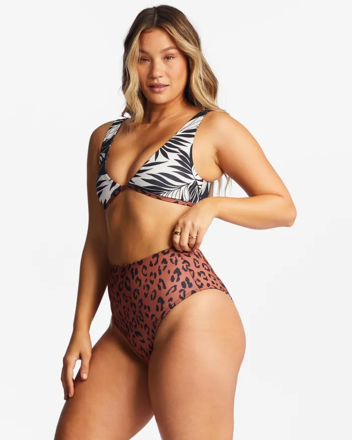Billabong Spotted In Paradise Ava Reversible Tank Bikini Top Multi Women Bikinis Billabong Spotted In Paradise Ava Reversible Tank Bikini Top Multi Women Bikinis
