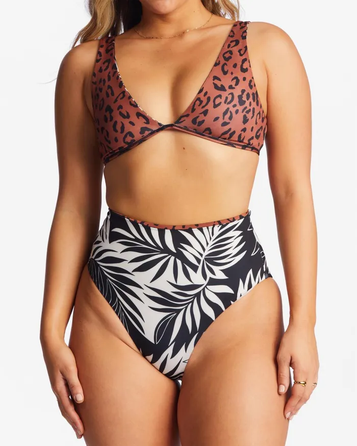 Billabong Spotted In Paradise Ava Reversible Tank Bikini Top Multi Women Bikinis Billabong Spotted In Paradise Ava Reversible Tank Bikini Top Multi Women Bikinis