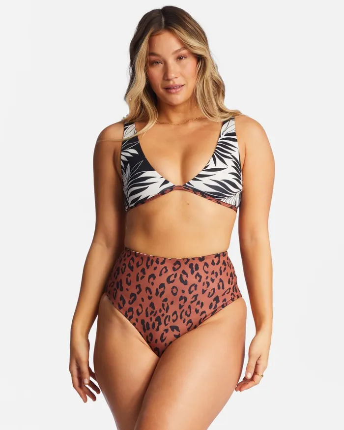 Billabong Spotted In Paradise Hi Retro Reversible High Leg Bikini Bottoms Multi Women Bikinis Billabong Spotted In Paradise Hi Retro Reversible High Leg Bikini Bottoms Multi Women Bikinis