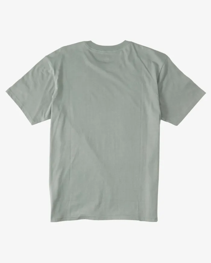 Billabong Stacked Arch TShirt Sage Men TShirts Billabong Stacked Arch TShirt Sage Men TShirts