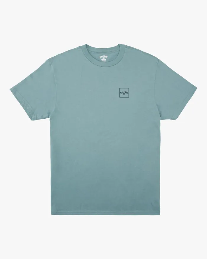 Billabong Stacked Short Sleeve TShirt Light Marine Men TShirts Billabong Stacked Short Sleeve TShirt Light Marine Men TShirts