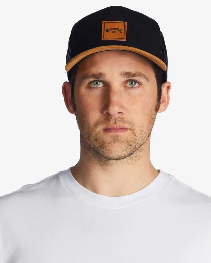 Billabong Stacked Trucker Hat BlackTan Men Hats
