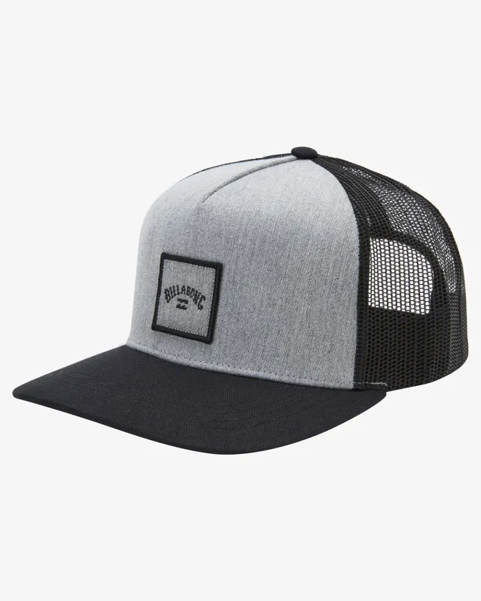 Billabong Stacked Trucker Hat Grey Heather Men Hats