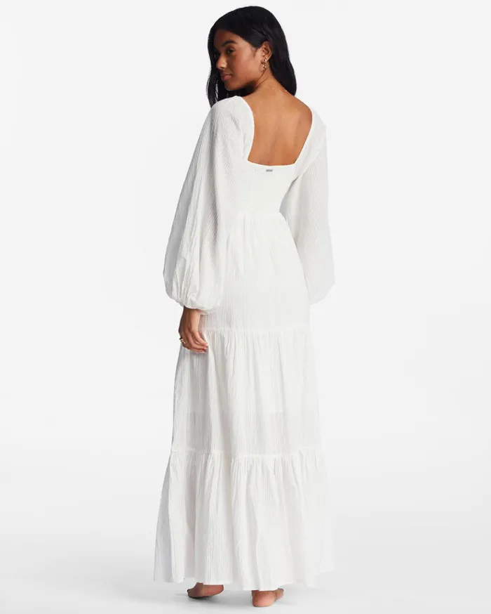 Billabong Starry Skies Maxi Dress Salt Crystal Women Dresses Billabong Starry Skies Maxi Dress Salt Crystal Women Dresses