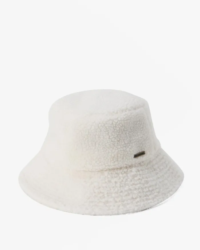 Billabong Still Single Fleece Bucket Hat Antique White Women Hats and Beanies Billabong Still Single Fleece Bucket Hat Antique White Women Hats and Beanies