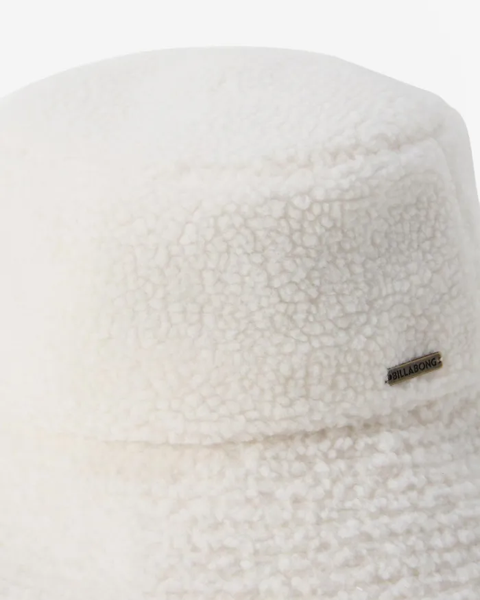 Billabong Still Single Fleece Bucket Hat Antique White Women Hats and Beanies Billabong Still Single Fleece Bucket Hat Antique White Women Hats and Beanies