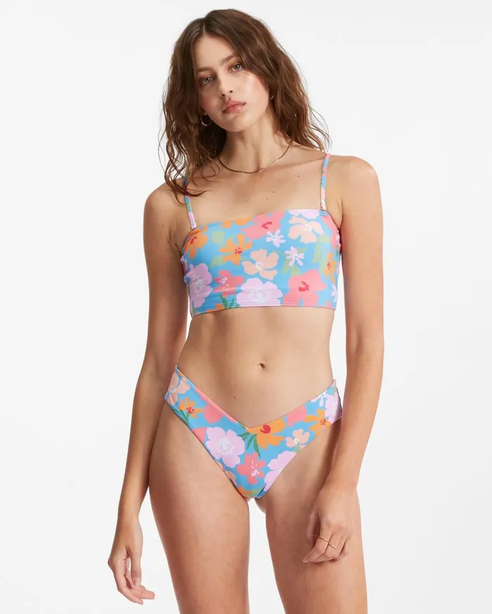 Billabong Summer Field Sunny Tube Bikini Top Bliss Blue Women Bikini Tops Billabong Summer Field Sunny Tube Bikini Top Bliss Blue Women Bikini Tops