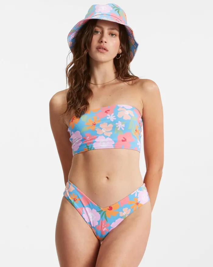 Billabong Summer Field Sunny Tube Bikini Top Bliss Blue Women Bikini Tops Billabong Summer Field Sunny Tube Bikini Top Bliss Blue Women Bikini Tops