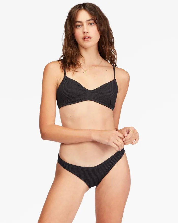 Billabong Summer High Isla Bikini Bottoms Black Women Bikini Bottoms