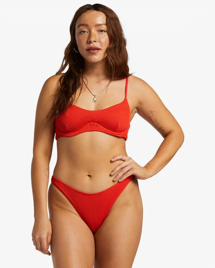 Billabong Summer High Kensley Underwire Bikini Top Red Aloha Women Bikinis Billabong Summer High Kensley Underwire Bikini Top Red Aloha Women Bikinis
