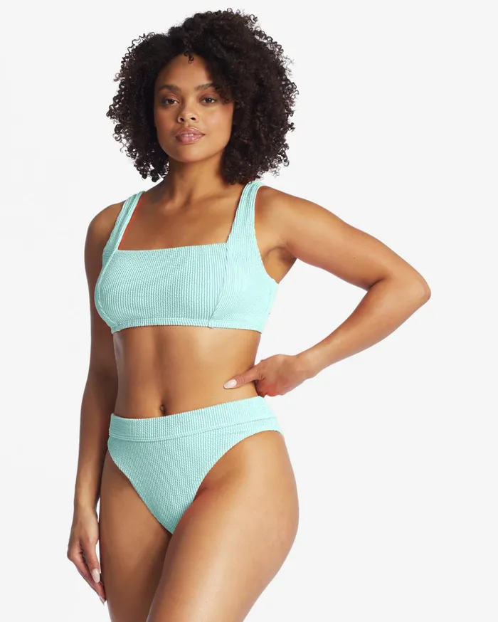Billabong Summer High Square Bralette Underwire Bikini Top Mint Kiss Women Bikini Tops Billabong Summer High Square Bralette Underwire Bikini Top Mint Kiss Women Bikini Tops