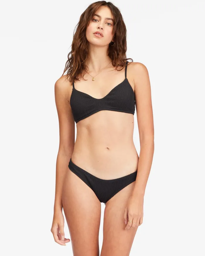Billabong Summer High VNeck Bralette Bikini Top Black Women Bikini Tops Billabong Summer High VNeck Bralette Bikini Top Black Women Bikini Tops