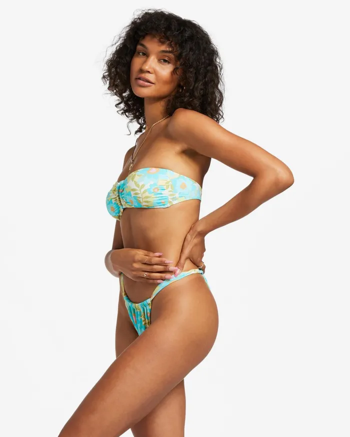 Billabong Summer Sky Valerie Bandeau Bikini Top Multi Women Bikinis Billabong Summer Sky Valerie Bandeau Bikini Top Multi Women Bikinis
