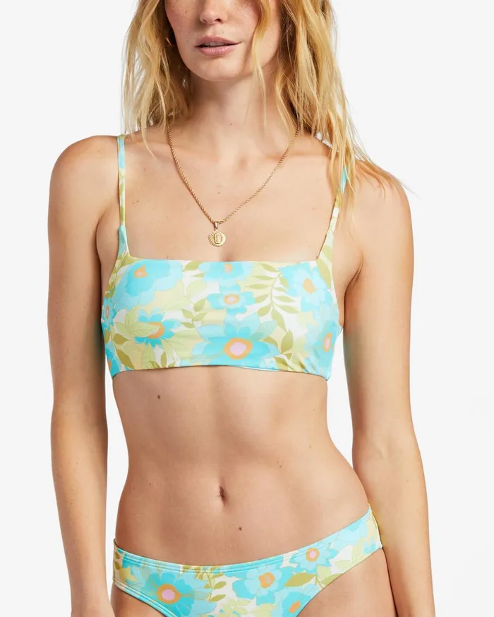 Billabong Summer Sky Zoe Crop Bikini Top Multi Women Bikinis Billabong Summer Sky Zoe Crop Bikini Top Multi Women Bikinis