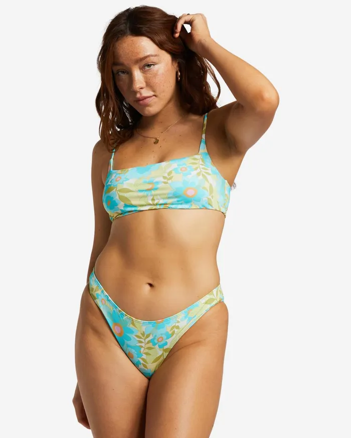 Billabong Summer Sky Zoe Crop Bikini Top Multi Women Bikinis Billabong Summer Sky Zoe Crop Bikini Top Multi Women Bikinis
