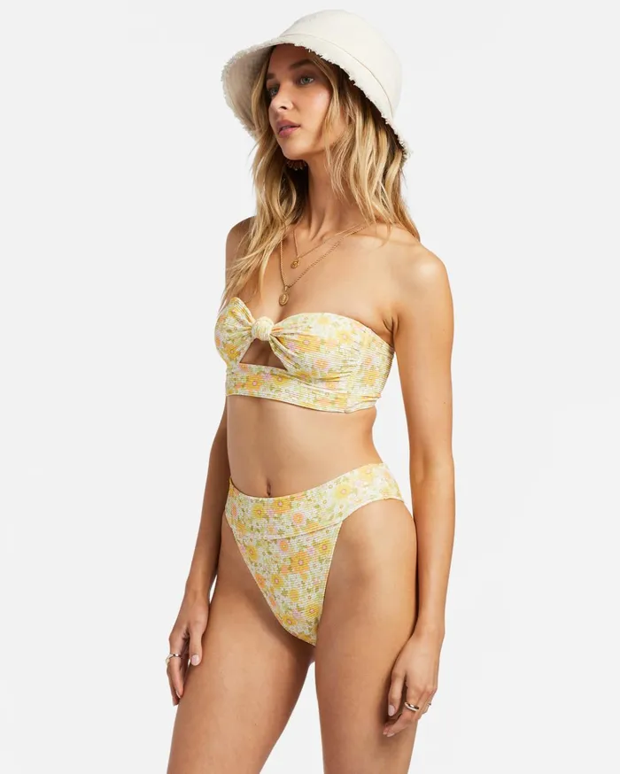 Billabong Sun Worshipper Tanlines Bandeau Bikini Top Multi Women Bikinis Billabong Sun Worshipper Tanlines Bandeau Bikini Top Multi Women Bikinis