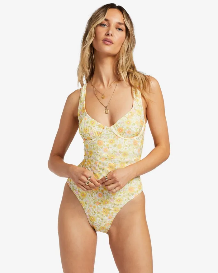 Billabong Sun Worshipper Tanlines OnePiece Swimsuit Multi Women One Pieces Billabong Sun Worshipper Tanlines OnePiece Swimsuit Multi Women One Pieces