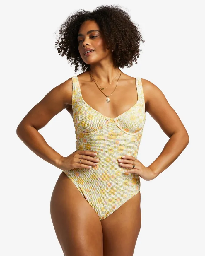 Billabong Sun Worshipper Tanlines OnePiece Swimsuit Multi Women One Pieces Billabong Sun Worshipper Tanlines OnePiece Swimsuit Multi Women One Pieces