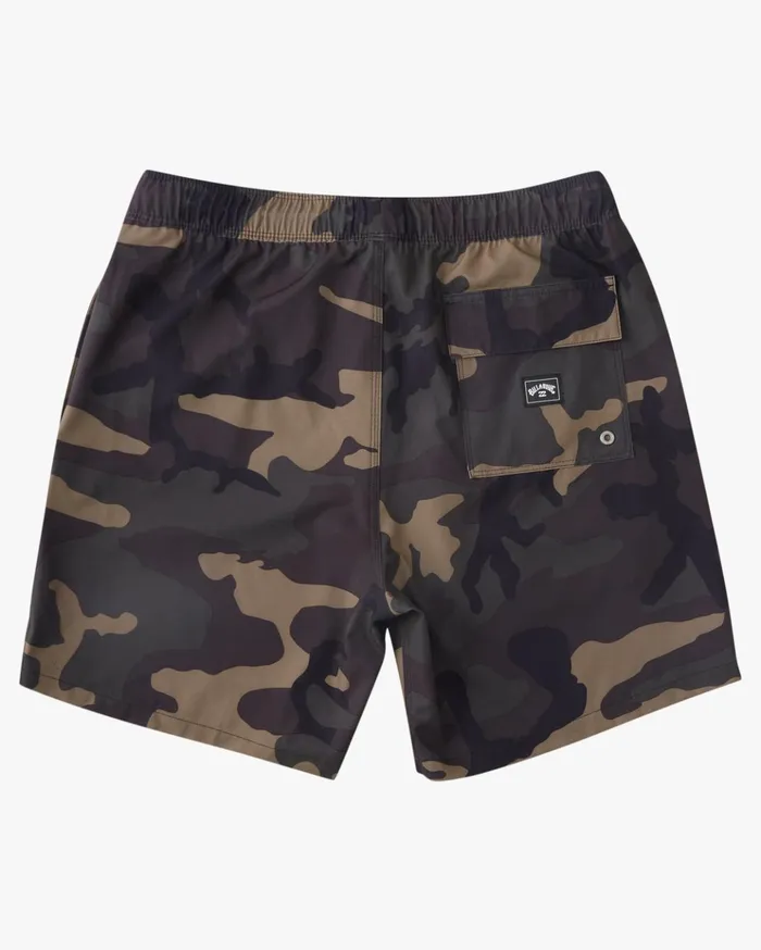 Billabong Sundays Essential Boardshorts 17quot Camo Men Elastic Waist Boardshorts Billabong Sundays Essential Boardshorts 17quot Camo Men Elastic Waist Boardshorts