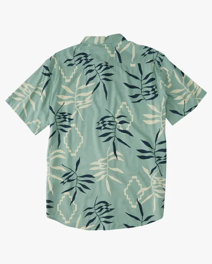 Billabong Sundays Floral Short Sleeve Shirt Sage Green Men Shirts Billabong Sundays Floral Short Sleeve Shirt Sage Green Men Shirts