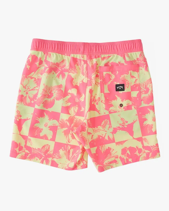 Billabong Sundays Layback 17quot Boardshorts Neon Men Elastic Waist Boardshorts Billabong Sundays Layback 17quot Boardshorts Neon Men Elastic Waist Boardshorts