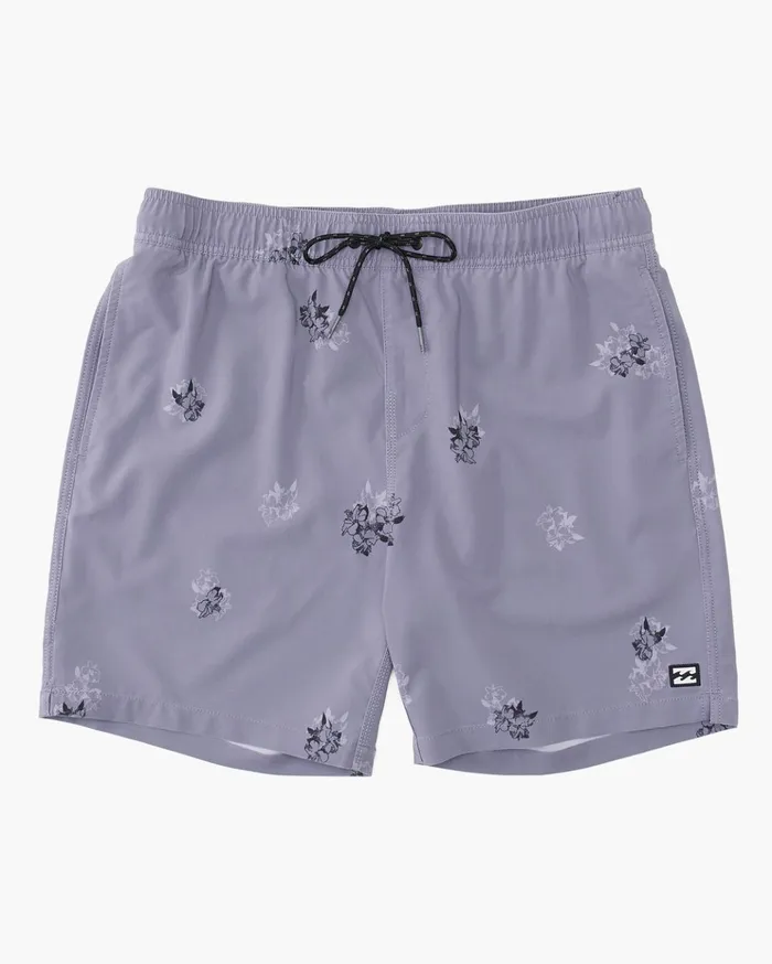 Billabong Sundays Layback Boardshorts 17quot Dusty Grape Men Elastic Waist Boardshorts Billabong Sundays Layback Boardshorts 17quot Dusty Grape Men Elastic Waist Boardshorts