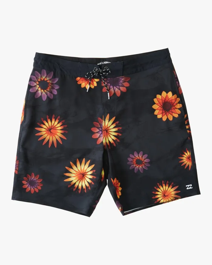 Billabong Sundays Lo Tide Boardshorts 19quot Night Men Side Pockets