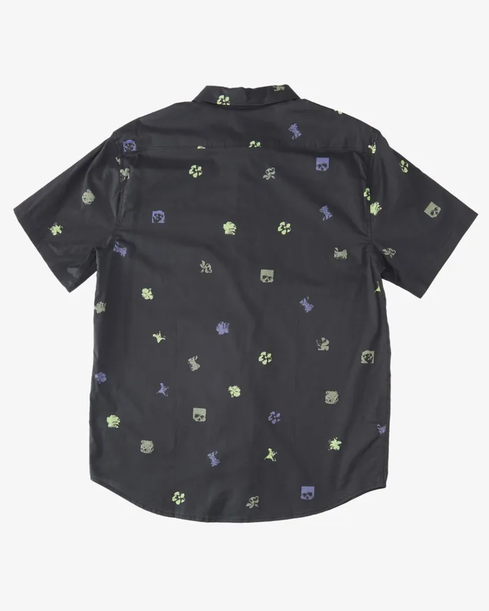Billabong Sundays Mini Short Sleeve Shirt Black Men Shirts Billabong Sundays Mini Short Sleeve Shirt Black Men Shirts